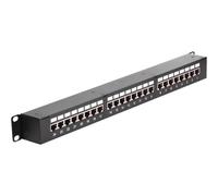 DELOCK 43295 - Pannello patch, 19'', 24 porte, Cat.6, 1 HE