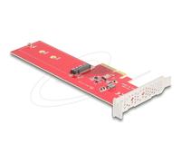 Delock PCI Express 5.0 x4 Karte> 1x intern NVMe M.2 Key M Adattatore 90889