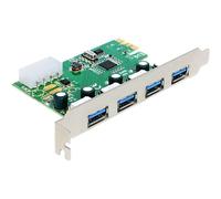 Delock PCI Express Card> 4 x external USB 3.0 Cavo Digitale/dati CAT 6 89363