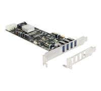 Delock PCI Express Card> 4 x external USB 3.0 Serial ATA SATA pin 89365