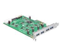 Delock PCI Express Card x4> 4 x External USB-Adapter PCIe 2.0 USB 3.0 89325