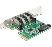 Delock PCI Express Karte> 4 x USB 3.0 Controllore Serial ATA 480 MB/s 89360