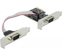 Delock PCI Express Karte zu 2 x Seriell RS-232 NEW