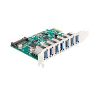 Delock PCI Express x1 Karte zu 7 x extern USB 5 Gbps Typ-A Buchse