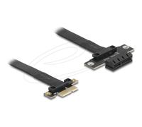 Delock PCI Express x1 Stecker zu Slot Verlängerung Cavo Prolunga 0,3 m 81297