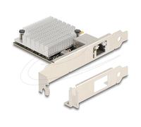 Tarjeta de Red Delock 90758 PCI Express 10 GbE RJ45 Jumbo Frames