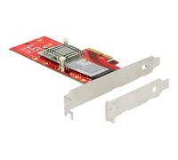 Delock PCI Express x4 Karte> 1x intern NVMe m.2 Key m 110mm con 89577