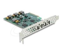 Delock PCI Express x4 Karte zu 4 x USB Type-C 10 Gbps Low Profile Cavo 90935
