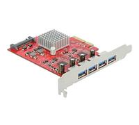 DELOCK 90481 - PCle x4 > 4 x external USB 3.1 Type-A