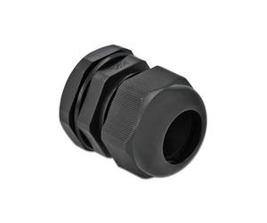 Delock PG25 - Raccordo per cavi, 10 pezzi, colore: Nero