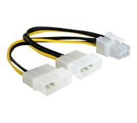 Delock Power Cable for PCI Express Card 0.15m 0,15 m Cavo 82315
