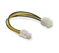 DeLOCK Power cable P4 male/female 0,15 m