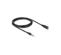 DeLOCK Prolunga jack 3,5 mm 5 pin maschio a femmina 3 m nero
