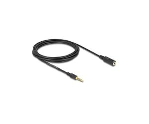 DeLOCK Prolunga jack 3,5 mm 5 pin maschio a femmina 3 m nero