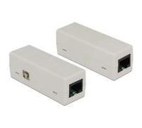 Delock protezione da sovratensione di rete 6 kV RJ45 con PoE NEW