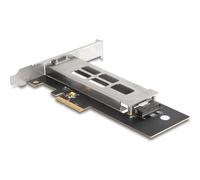 DeLOCK Rack mobile per scheda PCI Express per 1 x M.2 NVMe SSD - Fattore di forma a profilo piatto - Nouvo