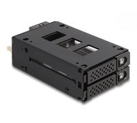 DeLOCK Rack sottile e rimovibile per 2 x SSD 2,5? U.2 NVMe SSD - Nouvo