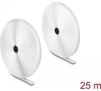 Delock resistente nastro a strappo con adesivo e nastro in pile L 25 m x L 20 mm bianco NEW