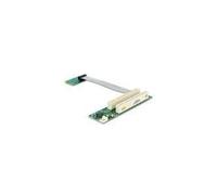 Delock Riser Card Mini PCI Express 2 x PCI con cavo flessibile da 13 cm diretto a sinistra