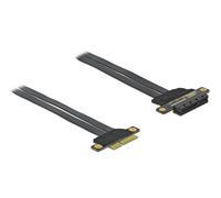 DELOCK 85768 - Scheda Riser PCI Express x4 per x4 con cavo flessibile da 30 cm