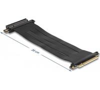 Delock riser card PCI Express x8 maschio a slot x8 con cavo da 30 cm