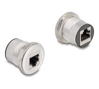 Delock RJ45 Einbaubuchse Kupplung Cat.6 STP Aluminium Rete CAT 6 88190