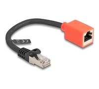 Delock RJ45 Geräteschutz Adapter Cat.6a S/FTP Adattatore Rete SFTP 0,2 m 88197