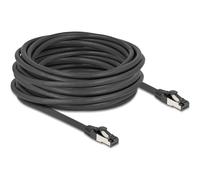 Delock RJ45 Netzwerkkabel Cat.8.1 S/FTP 40Gbps black Cavo Rete SFTP 10 80575