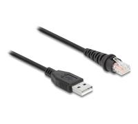 Delock Cavo per scanner di codici a barre da RJ50 a USB 2.0 Tipo A da 2 m NEW