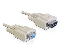 DeLOCK RS-232 3m cavo seriale Beige SUB-D 9