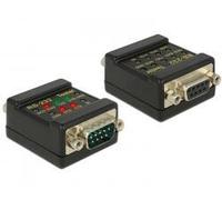 DELOCK RS-232 Tester DB9 Socket per Plug DB9
