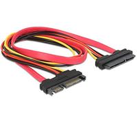 DeLOCK SATA Cable 0.5m cavo SATA 0,5 m Rosso