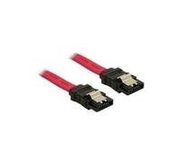 DeLOCK SATA Cable - 0.5m cavo SATA 0,5 m Rosso (Delock SATA-kabel - 50 cm) NEW