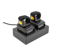 DeLOCK Scanner di codici a barre anulare 1D e 2D con 2,4 GHz o Bluetooth (2 pezzi) + base di ricarica