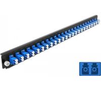 Delock Scatola di giunzione da 19" pannello frontale 24 porte LC duplex blu NEW