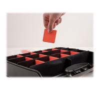 Delock Scatola di raccolta con 17 scomparti 320 x 255 x 60 mm 18418