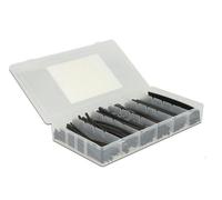 Kit 100 Tubi Termorestringenti Neri 1.5-13mm Rapporto 2:1 Delock ISWT-TUBE100-BK