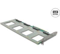 DELOCK 90169 - PCIe 4.0 x16 > 4x U.2 NVMe SFF-8639