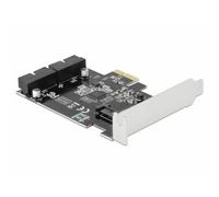 Delock Scheda PCI Express a 2 connettori USB 3.0 interni - Adattatore USB - PCIe