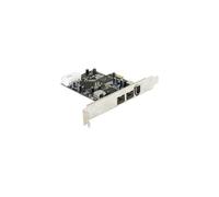 Delock Scheda PCI Express FireWire A/B - adattatore per registrazione video