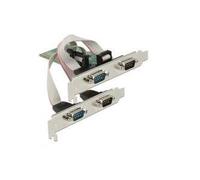 Delock Scheda PCI Express per 4 x seriale RS-232 NEW