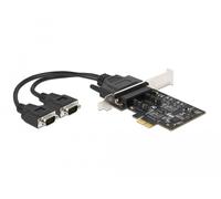 DeLOCK Scheda PCI Express x1 a 2 x Seriale RS-422/485 con protezione ESD 15 kV (Delock - seriel adapter - PCIe 2.0 - R) - Nouvo