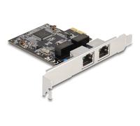 Scheda LAN Gigabit PCI Express x1 - 2 x RJ45 di DeLOCK - Nouvo