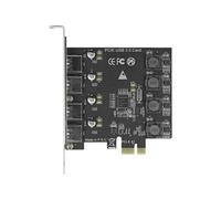 Delock Scheda PCI Express x1 per 4 x USB Tipo-A femmina SuperSpeed USB 90509