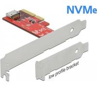 Delock Scheda PCI Express x4 per 1 x OCuLink interno SFF-8612 - fattore di forma a basso profilo (90482)