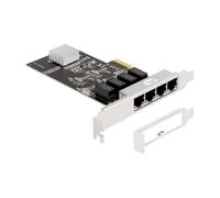 DeLOCK Scheda PCI Express x4 per 4 x RJ45 Gigabit LAN (Delock - netv?rksadapter