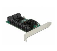 DeLOCK Scheda PCI Express x4 SATA a 16 porte (Delock - lagringskontrol - SATA 6G