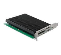 Delock Scheda PCIe 5.0 x16 > 4x M.2 NVMe interni con dissipatore