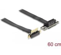 Delock Scheda riser PCI Express x1 connettore angolato a 90° rispetto allo slot x1 da 60 cm NEW