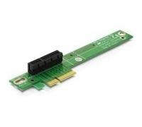 DeLOCK Scheda riser PCI Express x4 Angolata 90° Inserimento sinistro Udvidelseskort NEW